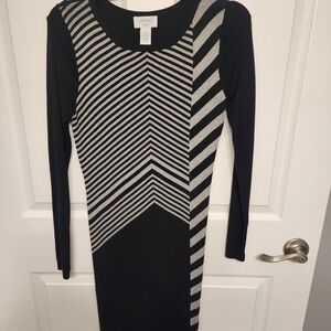 Black and Gray Ladies Dresses